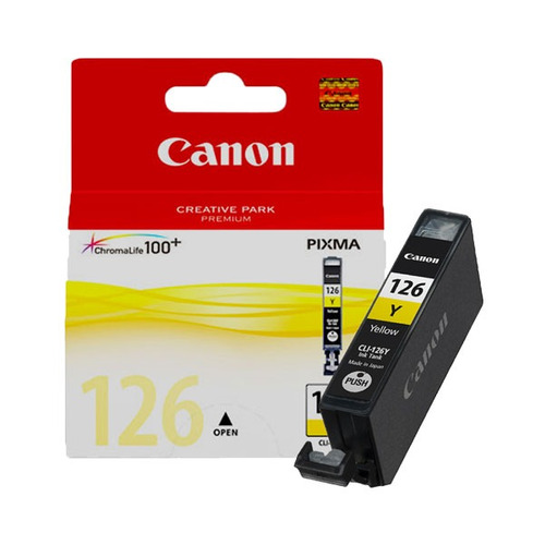 Cartucho Canon 126 Amarillo Original Cli 126y 4810 5210 611