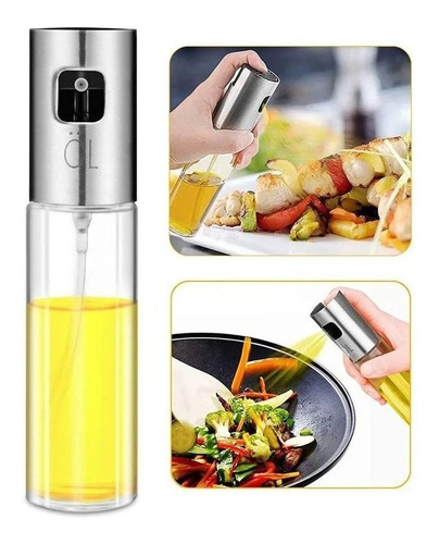 Imagen 6 de 9 de Rociador Pulverizador De Aceite Aceto Vidrio Set 3 Unidades