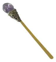 Comprar Señalador Separador Libros Artesanal Gran Amatista Gemos Violeta Oscuro Gran Amatista