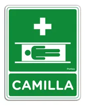 Comprar Señalamiento Proteccion Civil Camilla Señal Letrero 40x50
