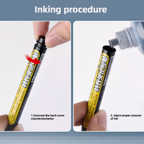 Suministros De Microdelineador De Ojos Black Fine Line Para