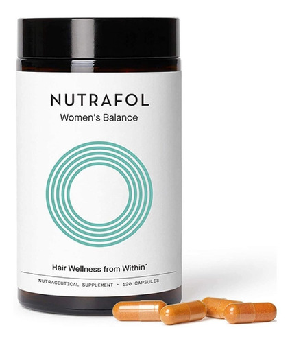 Nutrafol, Women Balance Supl. Nutracêutico Capilar, 120 Cáps Sabor Without flavor