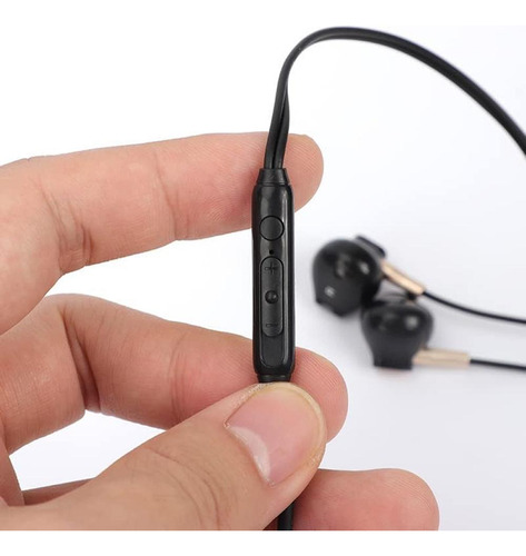 Fone Intra-auricular Vq-h35 Com Microfone 3.5mm Cabo 1.2m