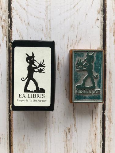 Timbre Ex Libris, Diablo De  La Lira Popular 