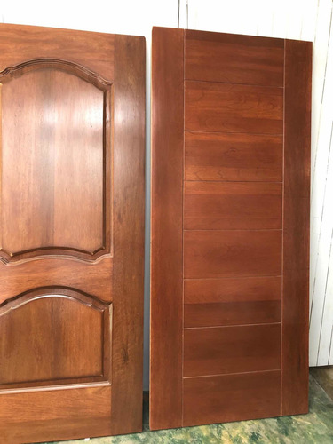 Puertas Nuevas De Madera Cedro, Tornillo Y Caoba.