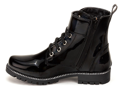 Bota Urbana Casual Charol Joven Blasito Tres Reyes