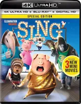 Comprar Blu Ray 4k Ultra Hd Sings + Blu Ray Special Edition Original
