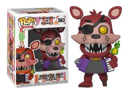 Figura de acción  Foxy Rockstar 32054 de Funko Pop! Games