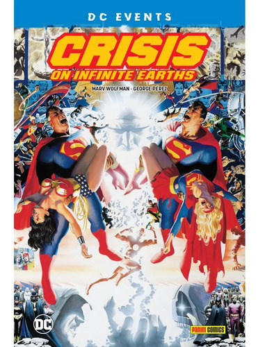 Comic Crisis En Las Tierras Infinitas Marv Wolfman Español 