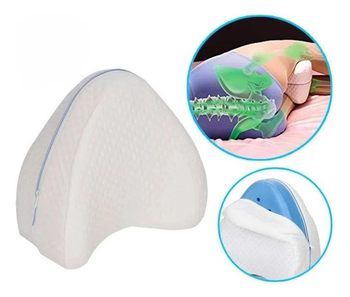 Almohada 2und Ortopédia Memory Rodilla Pierna Premium Viscoe
