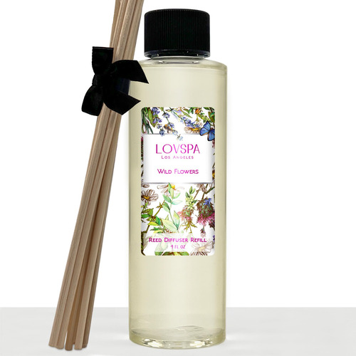 Lovspa Wild Flowers - Recambio De Aceite Difusor De Varilla.