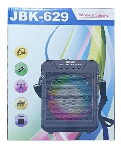 Parlante Portatil Jbk 326 Bluetooth  Usb 