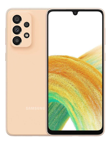 Imagen 9 de 9 de Samsung Galaxy A33 5G Dual SIM 128 GB awesome peach 6 GB RAM