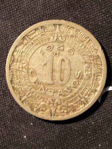 Moneda Calendario Azteca 1946
