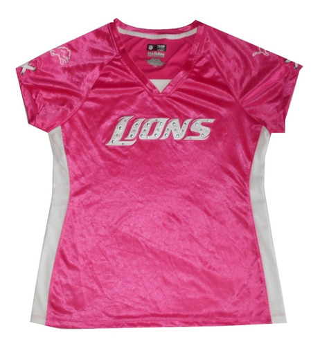Camiseta Nfl - L - Detroit Lions (niños/mujer) - 091