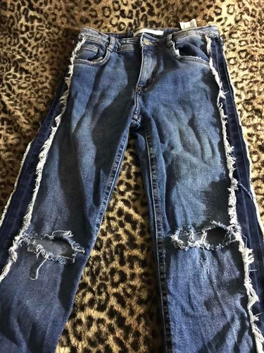 Jean Azul Zara Importado De España, Talle Eur 32, Usa C,