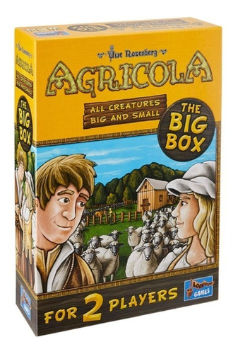 Agricola: All Creatures Big And Small Big Box Juego De Mesa