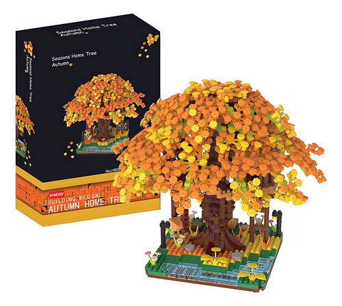Juego De Bloques De Construcción Para Niños De Árbol Sakura 3