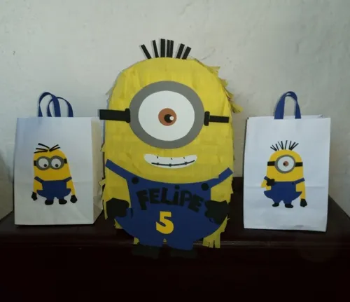 Piñatas Infantiles Tematicas Mini Piñatas Villano Minion