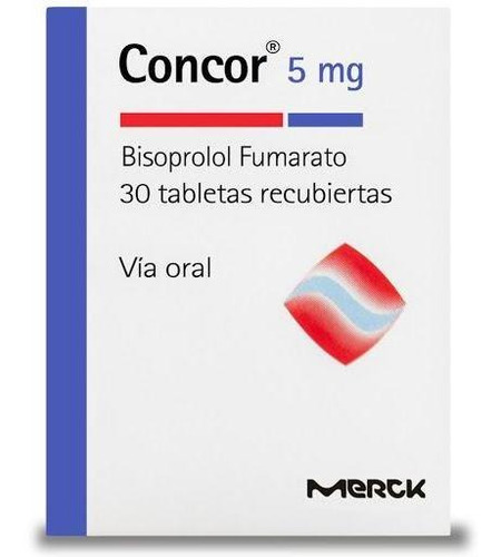 Concor 5mg Tabletas Caja