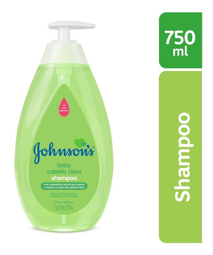 Shampoo Bebé Johnson's Manzanil - mL a $44