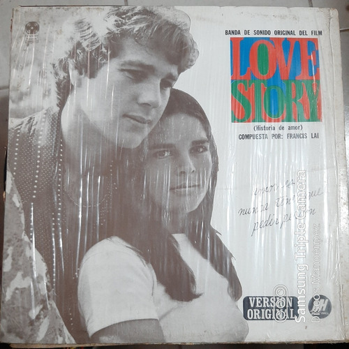 Vinilo Love Story Francis Lai Gd Bs1