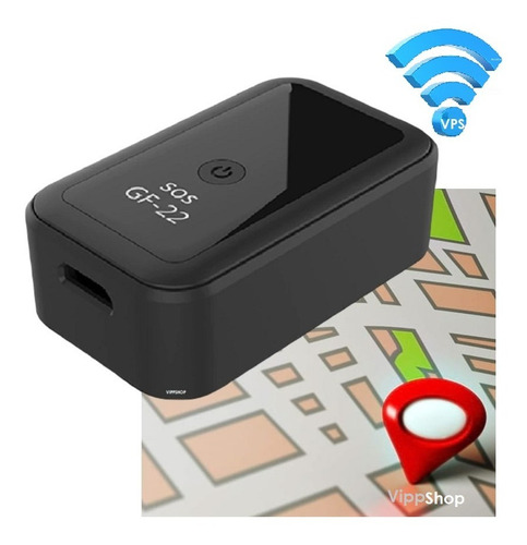 Imagem 1 de 10 de Rastreador Localizador Gps Real Time Portátil Gf22 Satelite
