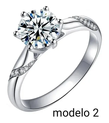Anillos de compromiso de plata precios sales