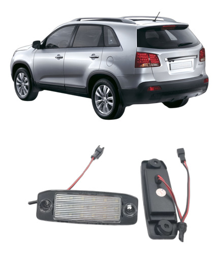 Luz Patente Led Kia Sorento 2010-2015 Accesorio