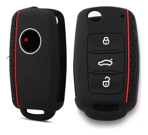 Protector Llave Skoda Octavia Rapid +llavero +pila Nuevo..