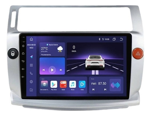 Estreo Carplay 2+32g For Citroën C4 2004-2009