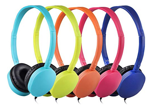 Auriculares Para Niños A Granel, Paquete De 10, Multicolor P