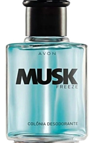Colônia Desodorante Musk Freeze 90ml - Avon