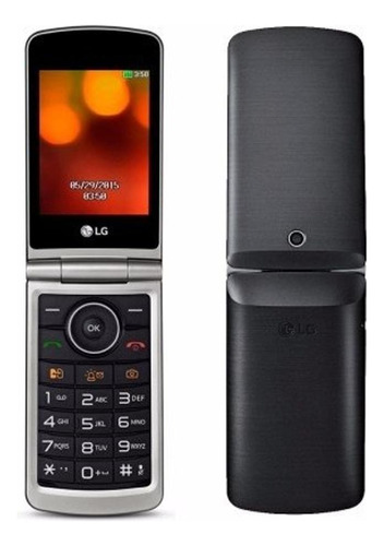 Celular LG G360 Flip Dual Sim Mp3/mp4 Tela 3  Preto