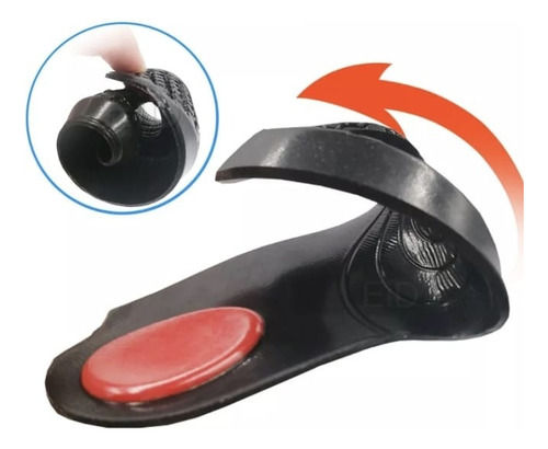 Plantillas Talon Rojo Fascitis Plantar Espolon Pie Descanso
