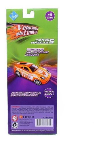 Autos Metal Set X 5 Autitos El Duende Azul New 6234 Bigshop