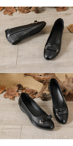 Mocasines Casuales Para Mujer Zapatos De Cuero Cómodos