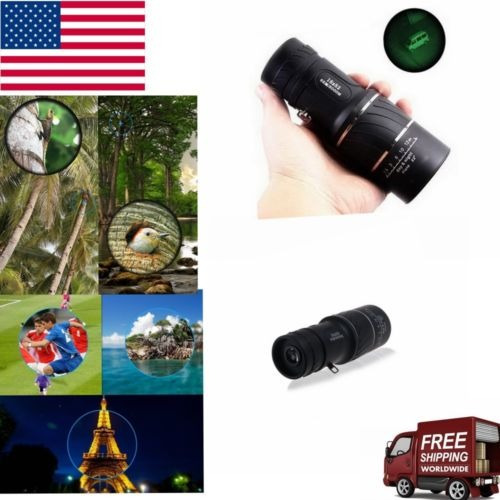 Telescopio Monocular Enfoque Monocular 16 X 52 16 X Zoom Dia