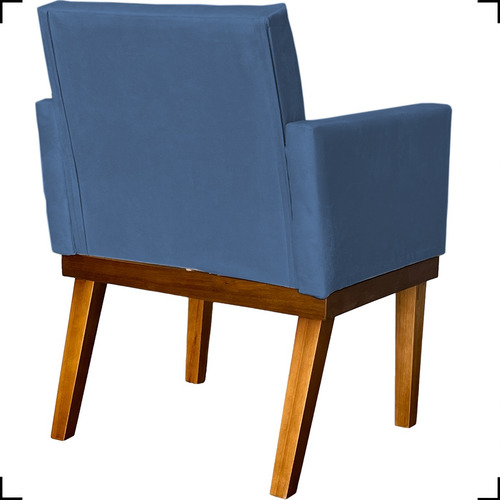 Kit de 2 sillones decorativos Mel Sala, colores de gamuza, color rosa, suave, diseño de tela de gamuza