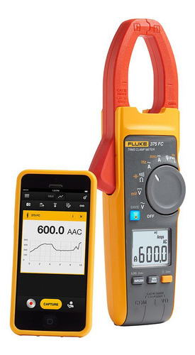 Alicate Amperímetro True-rms Fluke 375 Fc