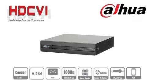 Imagen 6 de 9 de Kit 4 Camaras Bullet 2mp 2 Audio Dvr 1080p Lite Dahua