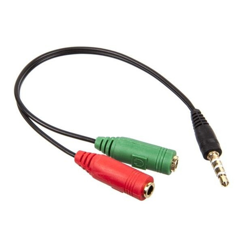Imagen 3 de 3 de Cable Adaptador Sonido Para Celular Y Ps4 A Mic Y Auricular