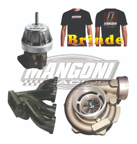 Kit Turbina Zr .42 + Coletor Escape + Wastegate  + Brindes