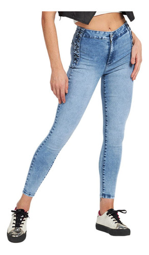Jeans Mujer Jeggins 1709 Celeste Paradise Jeans