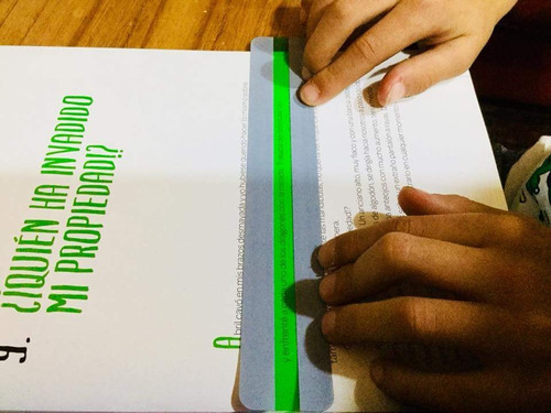 Sensory Touch Tiras/ Reglas De Lectura Dislexia