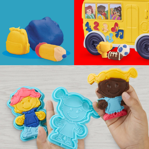 Set De Masas De Play Doh Aventuras En La Escuela +3 Años
