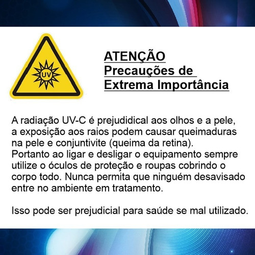 Imagem 3 de 4 de Kit Germicida Para Esterilização De Ambiente 7w