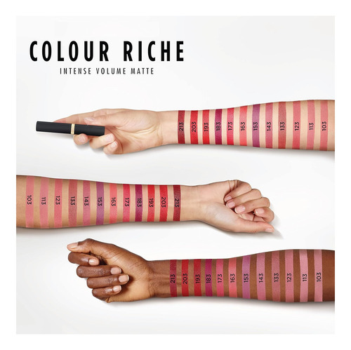 Labial Color Riche Volume Mate Fushia Libre T187 L'oréal