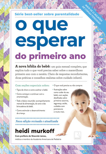 O Que Esperar Do Primeiro Ano, De Heidi Murkoff. Editorial Record, Tapa Mole, Edición 8 En Português, 2024
