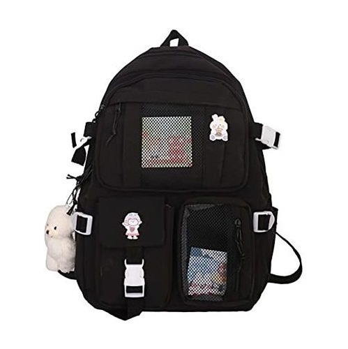 Kawaii Mochila Con Colgante De Oso, Estética Los Kmz9u